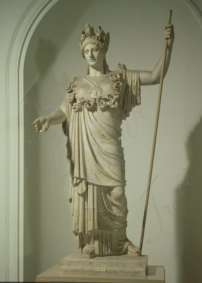 Marble Athena Statue