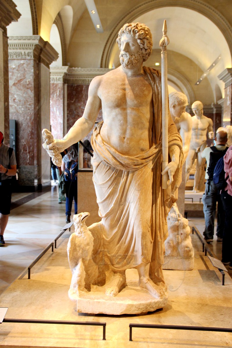 Zeus Marble Statue