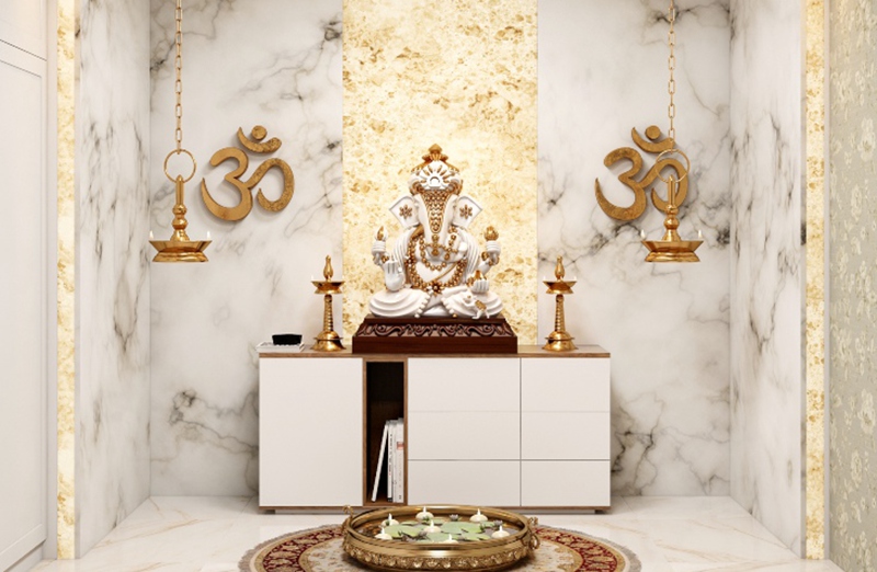 How to Place Ganesha Statue at Home Entrance