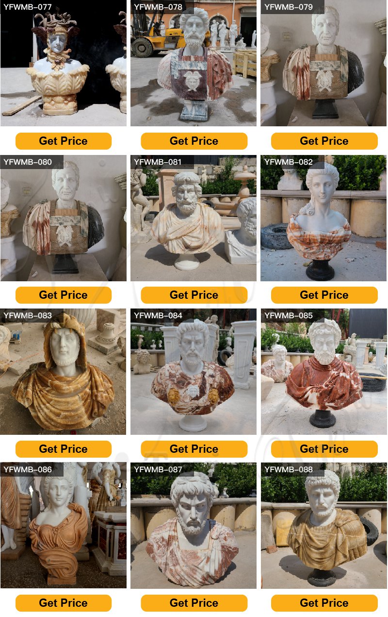 More Famous Marble Bust Statues to Choose