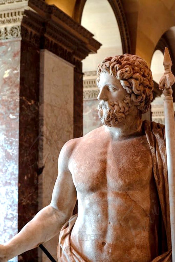 zeus greek god statue