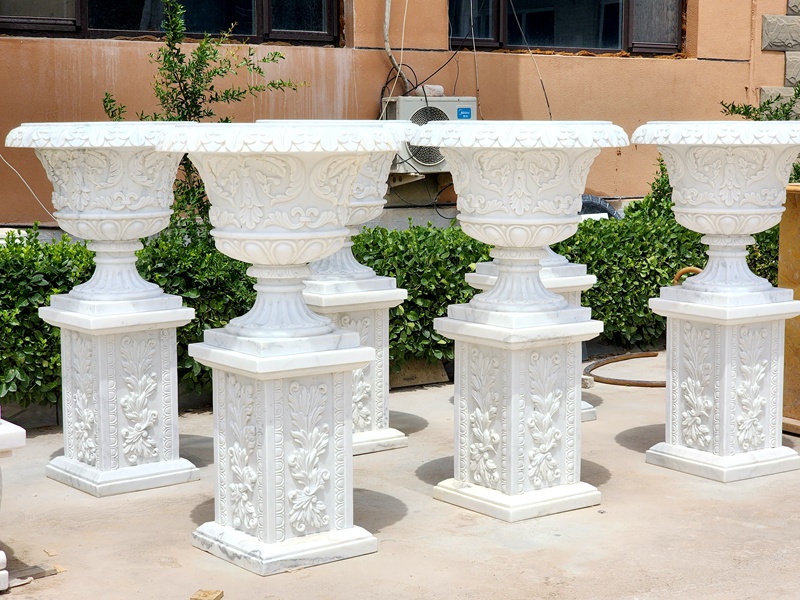 Amazing Marble Planter Design