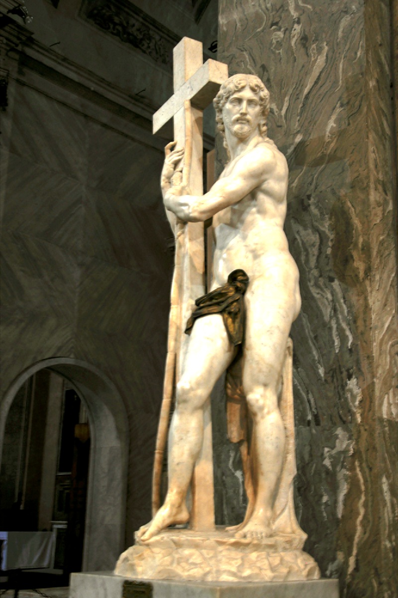 Michelangelo Risen Jesus Statue Introduction