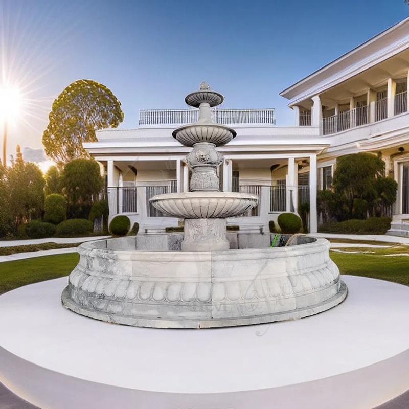 Classical Marble Fountain