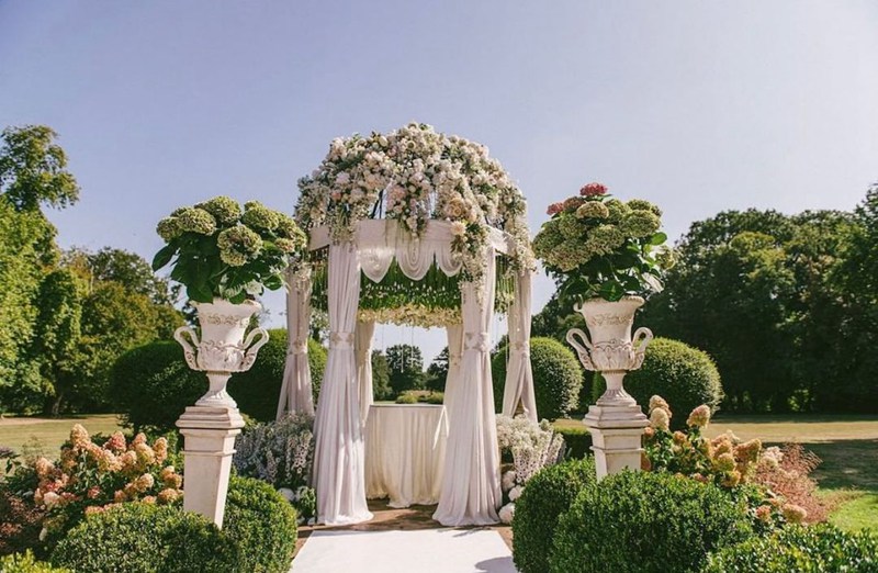 Marble Gazebos for outdoor decor