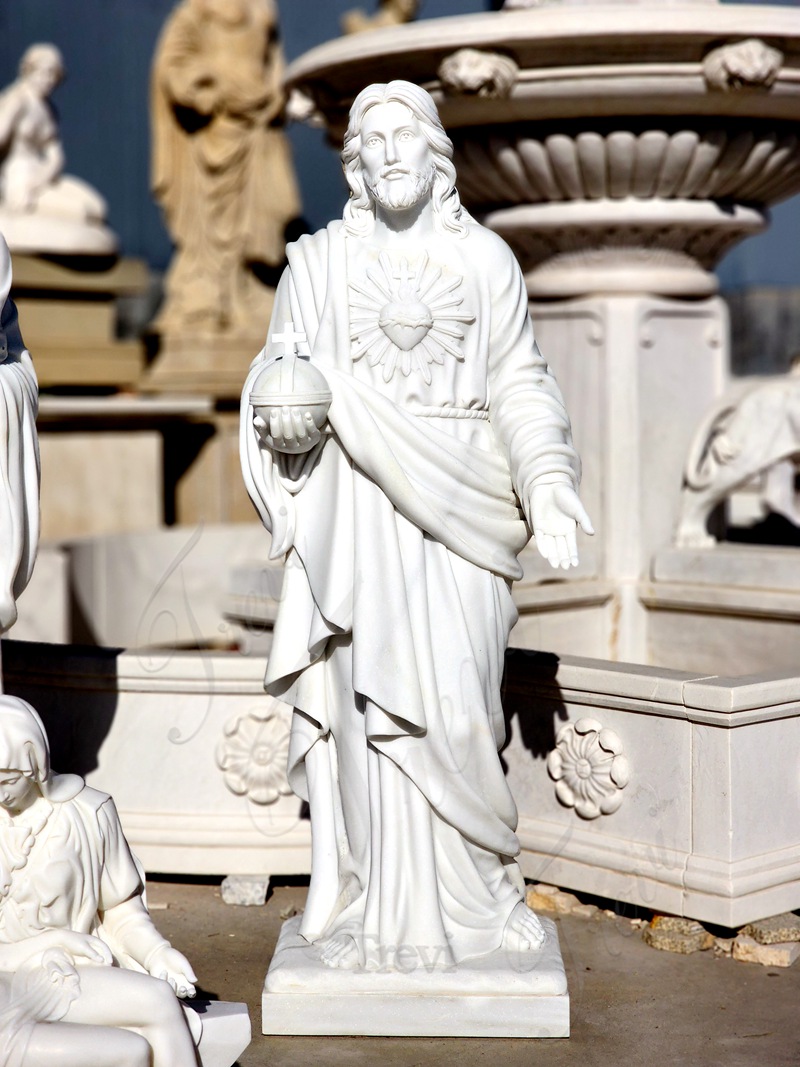 marble Jesus Statue 