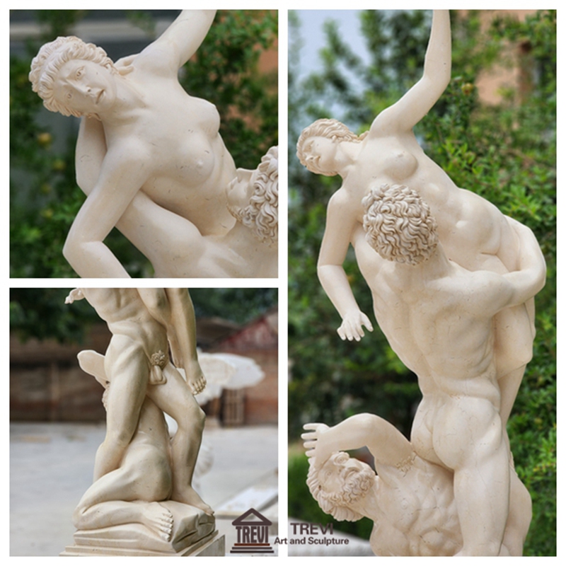 Abduction of a Sabine Woman Sculpture