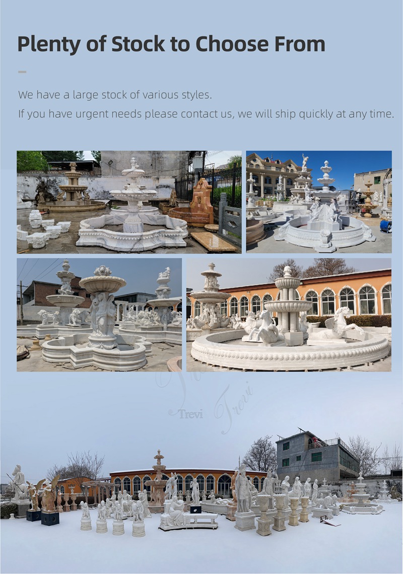 Trevi Professional Marble Fountain Factory 1