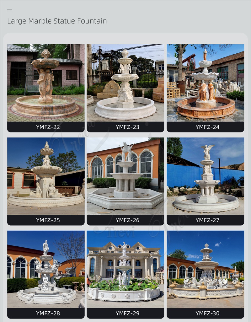 Trevi Professional Marble Fountain Factory 2