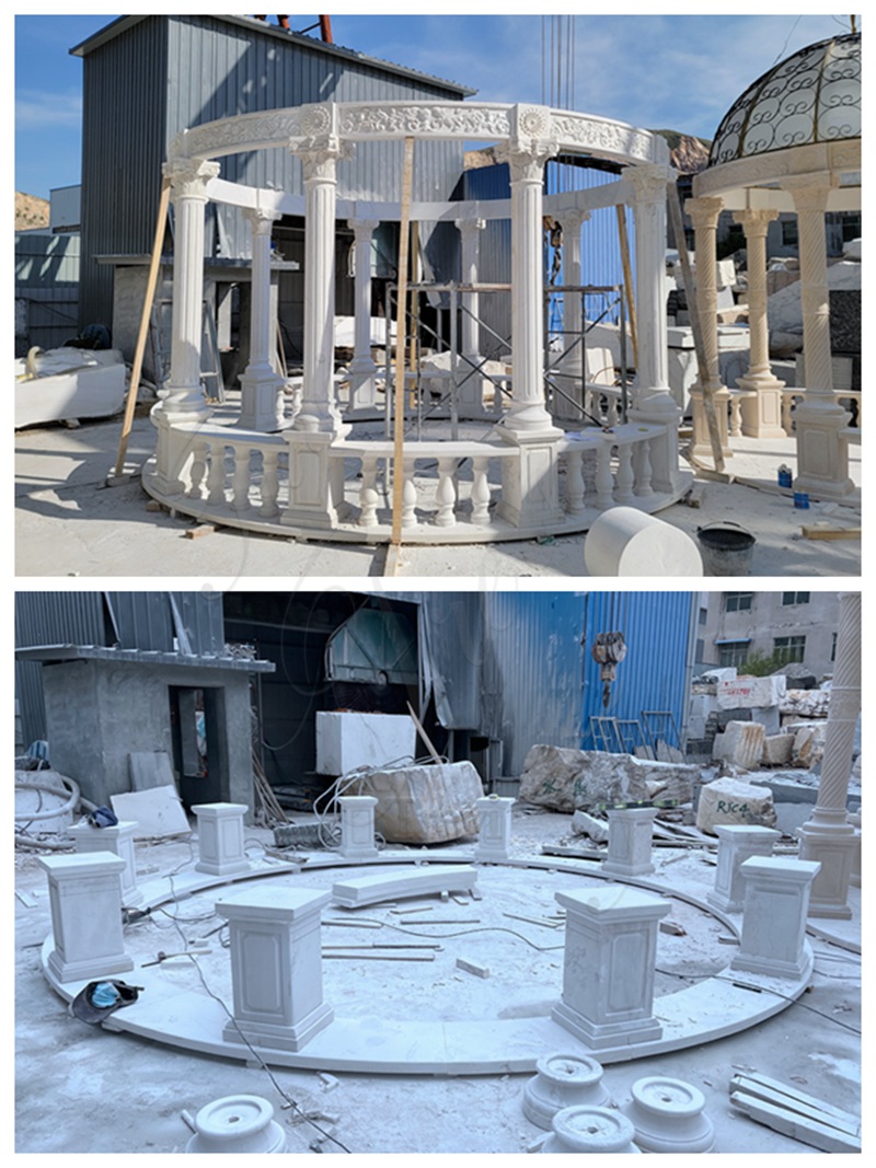 marble Gazebo-on-Sale-Marble-Factory-Supply