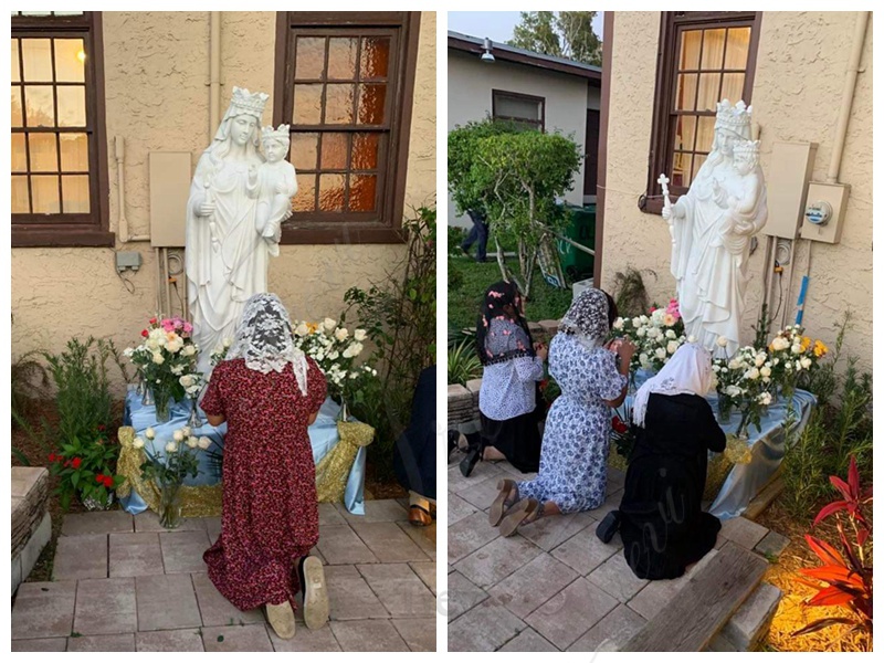 Holy-Mary-Monument-Marble-Statue-Holding-Jesus-for-Sale