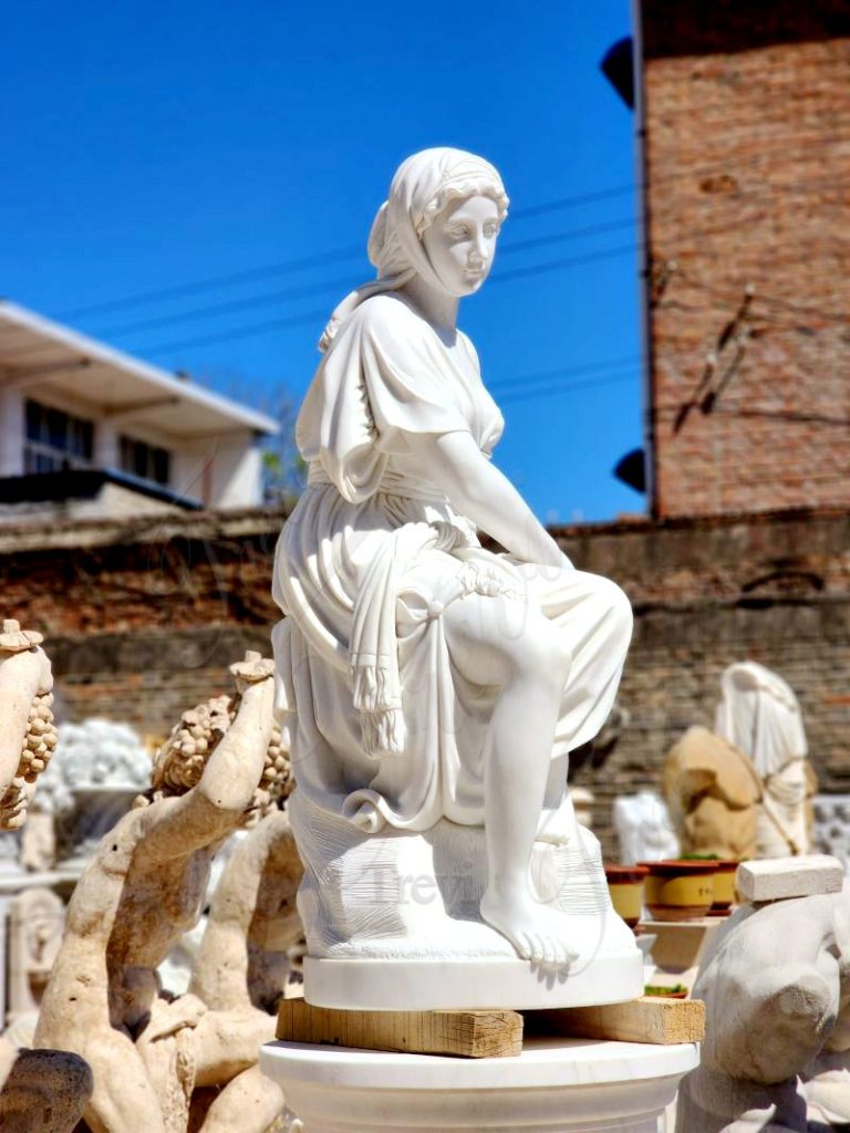 Marble Woman Sculpture Factory Display2