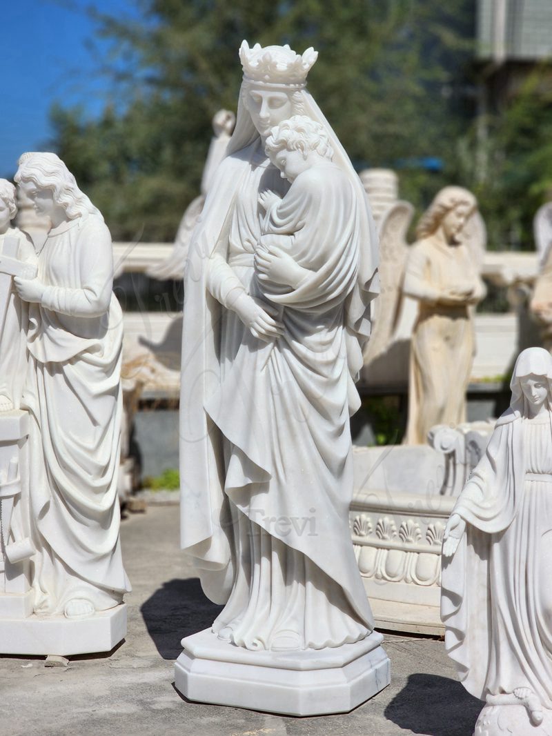 Our Lady of Perpetual Help Statue Detail 1