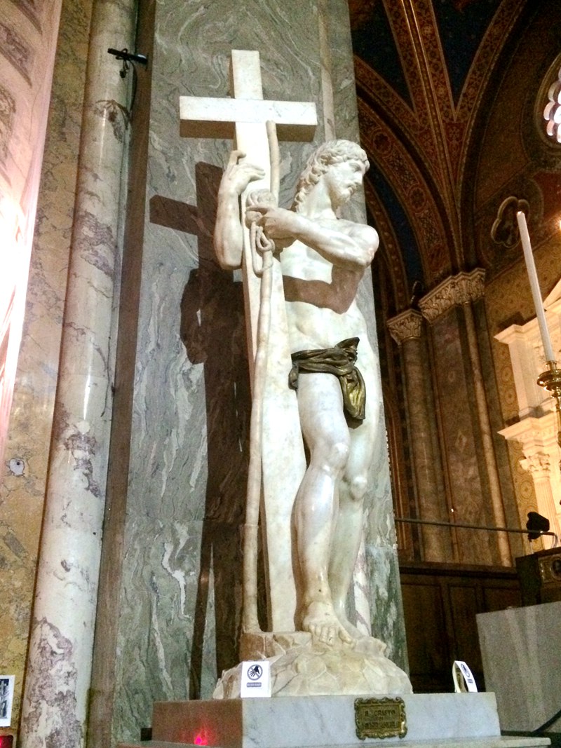 Risen Christ Marble Statue