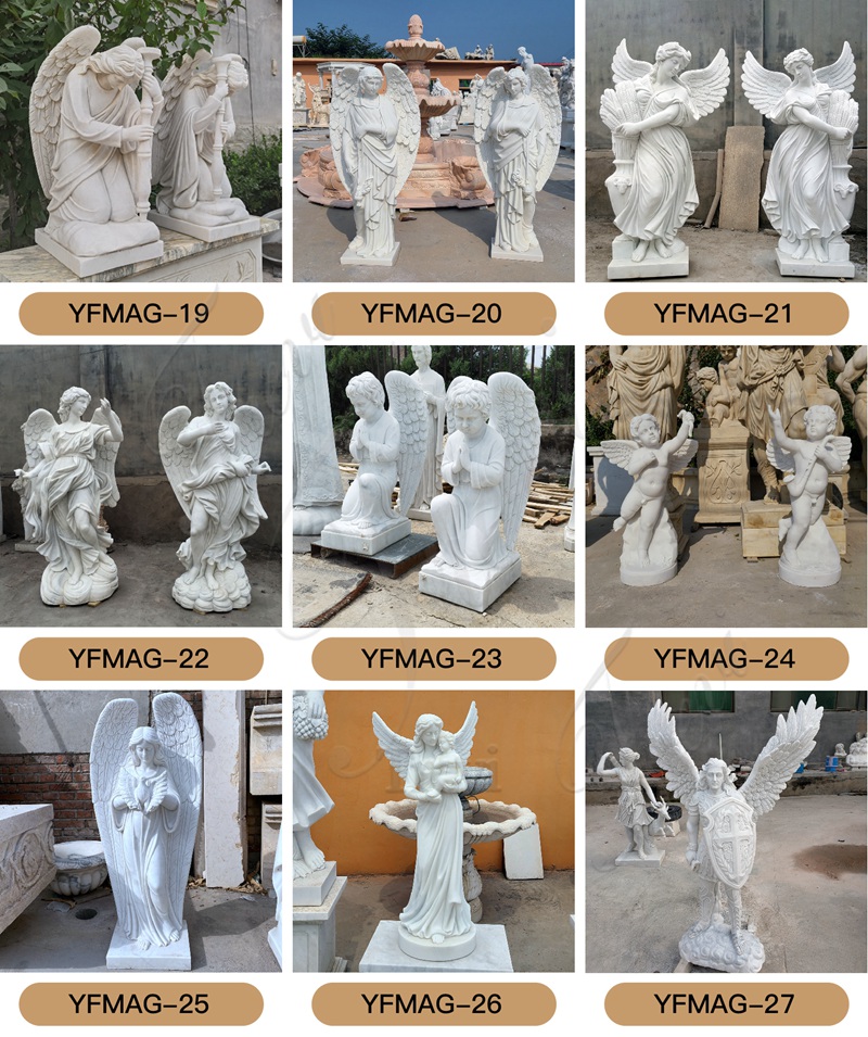 moremarble angel statues 1