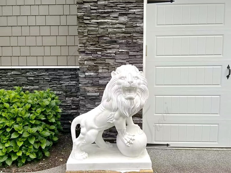 trevi marble lion statues feedback