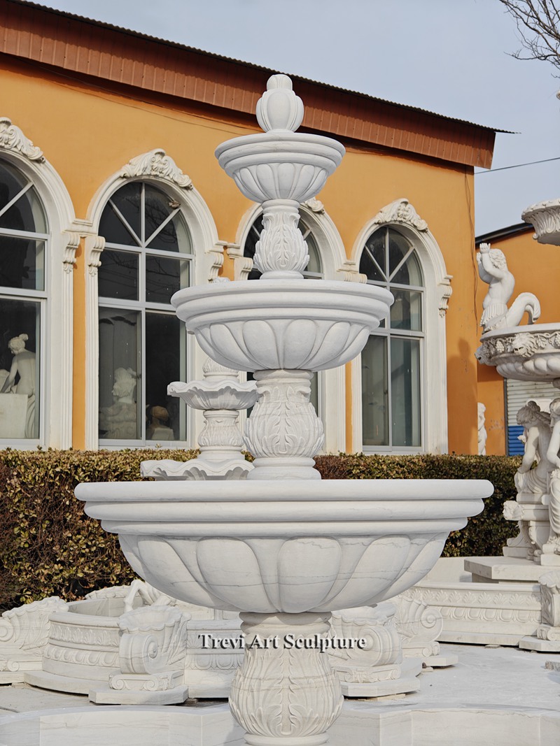 marble wedding water fountain