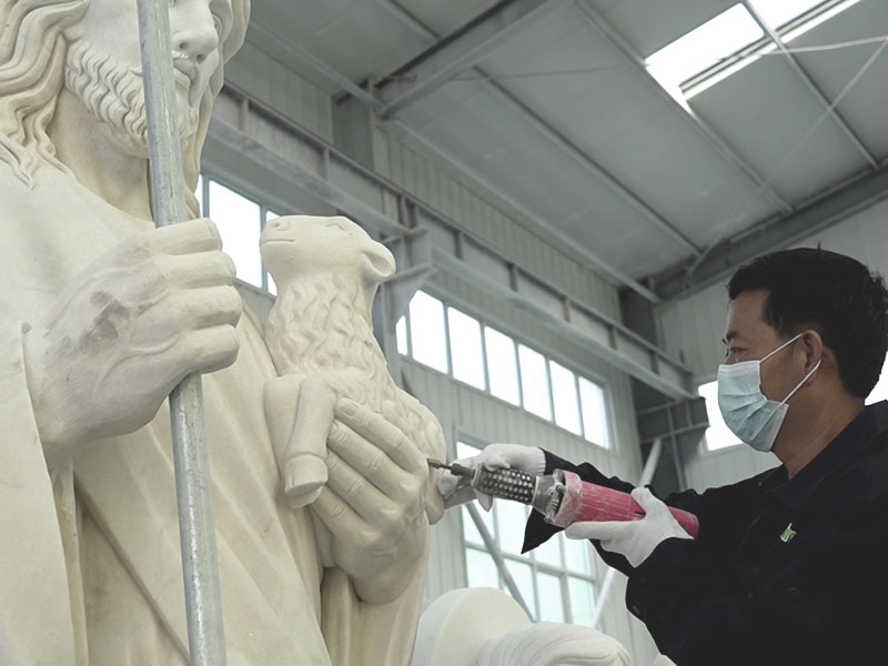 hand carving details