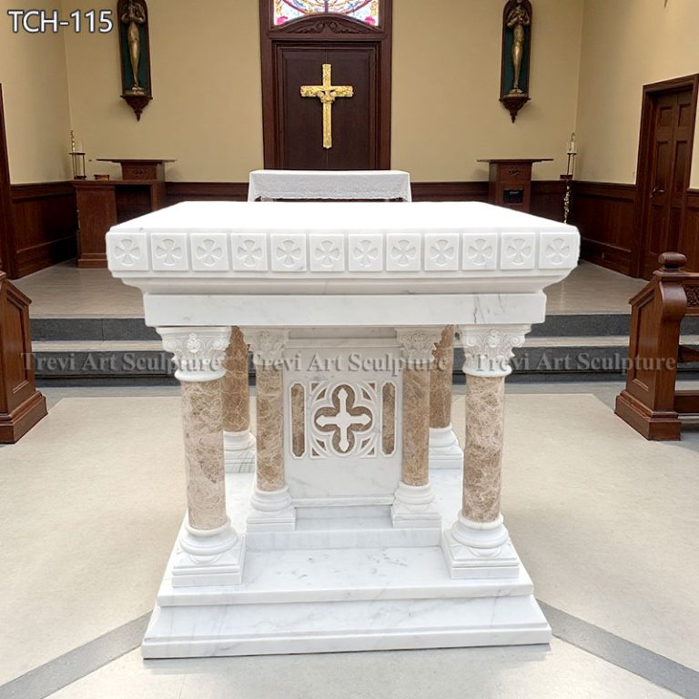 marble altar table for church