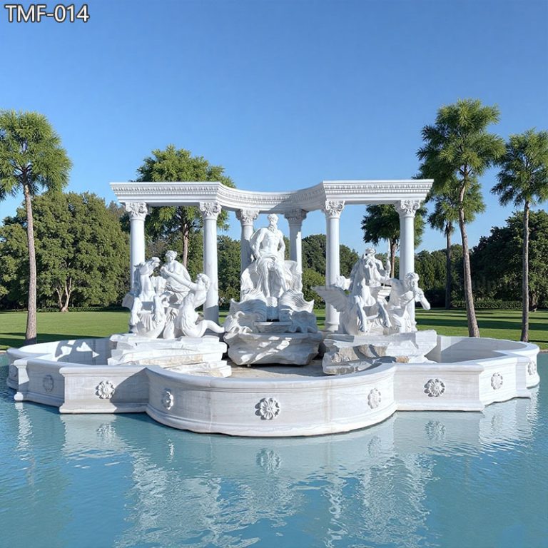 luxury roman marble trevi fountain for sale