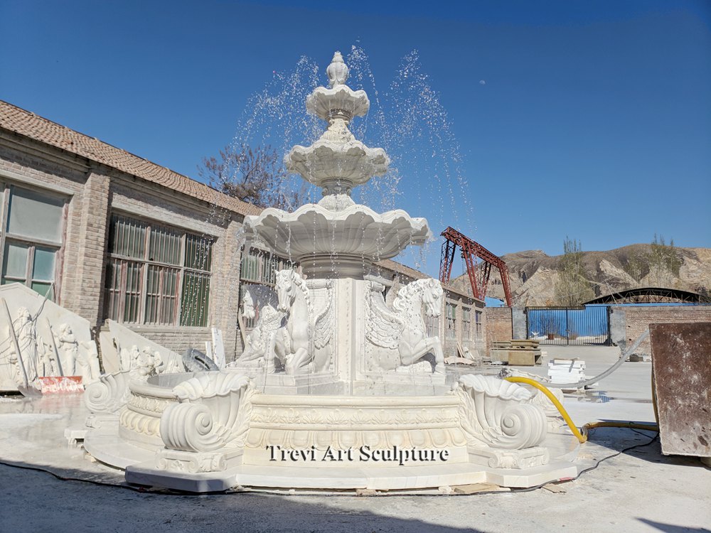 horse fountain mokk 734