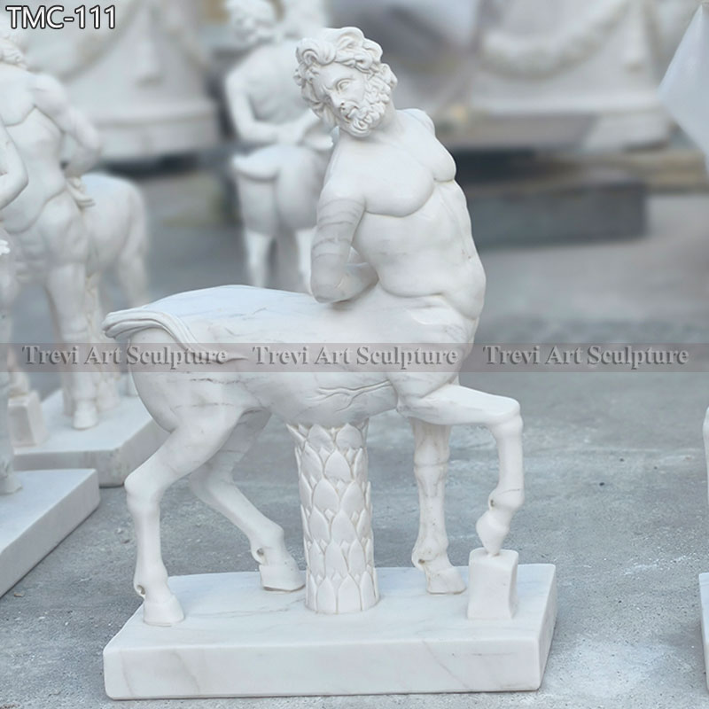 famous white marble greek centaur statue for sale