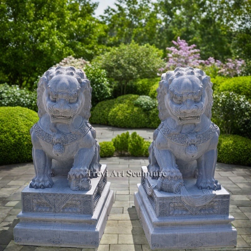 chinese guardian lion statue home decor for sale