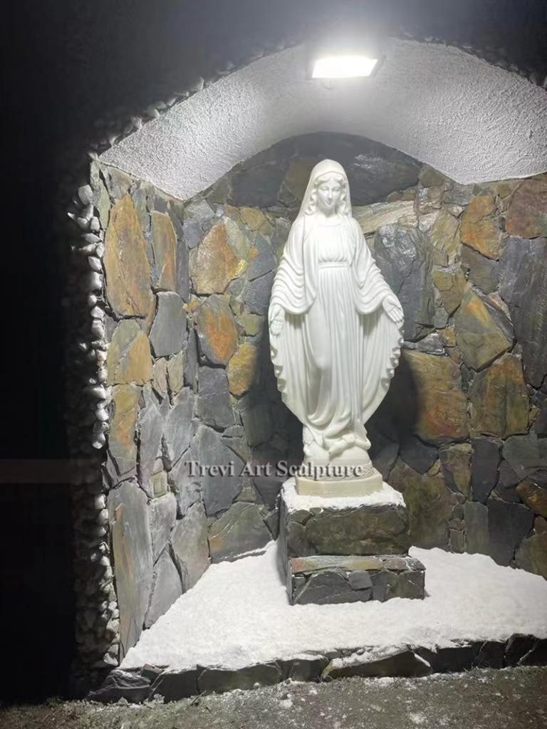 feedback on the marble madonna sculpture, chile
