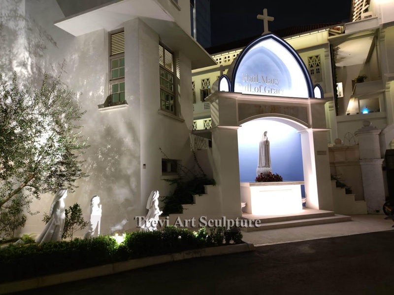 feedback on the marble madonna sculpture, singapore