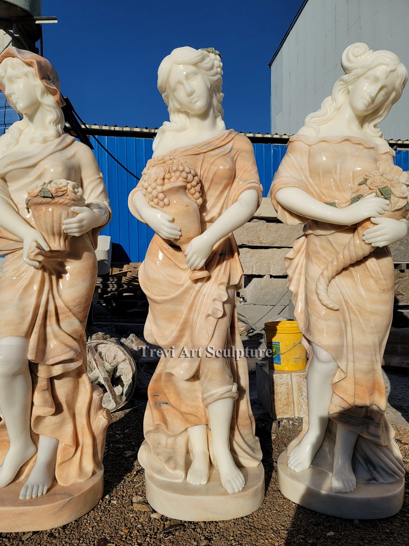 goddesses of the four seasons statue