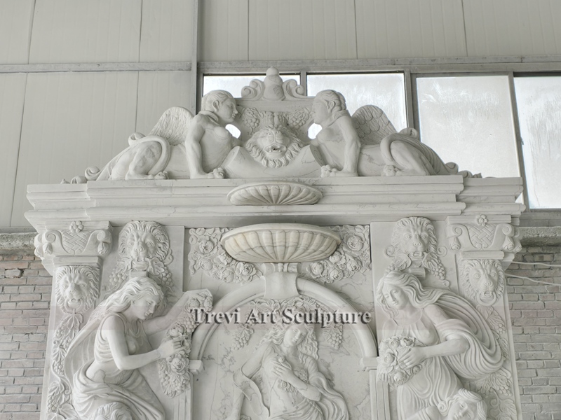 large wall fountain