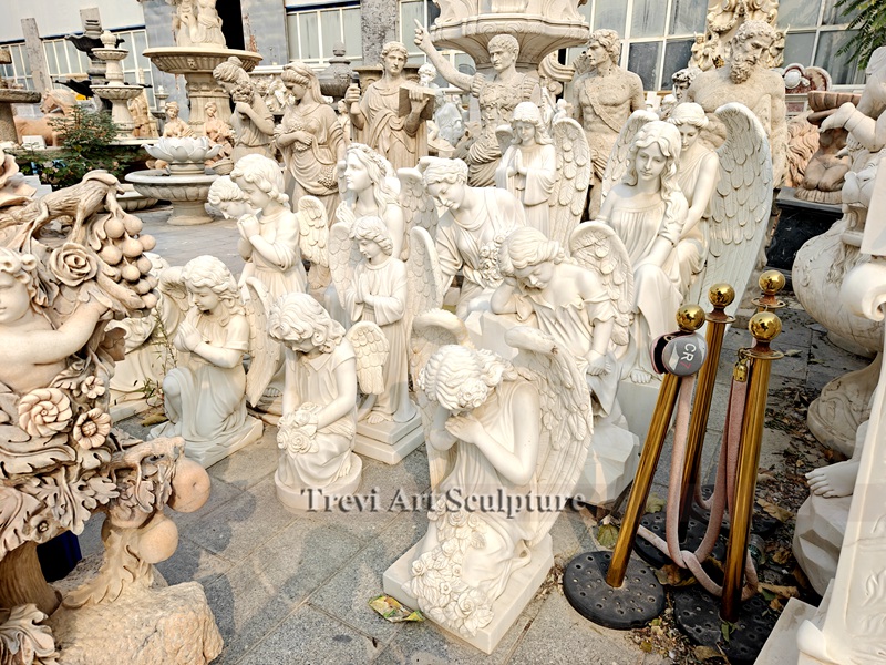 marble angel statues