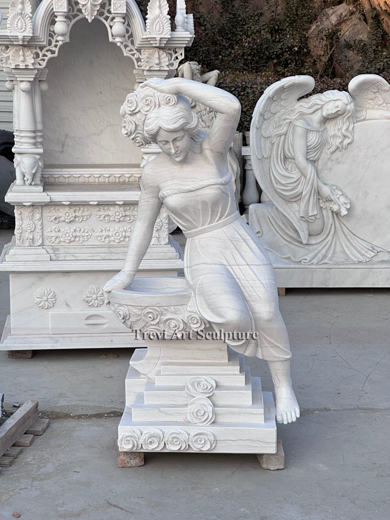 lady marble statue