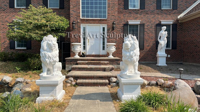 marble lion statue feedback 2