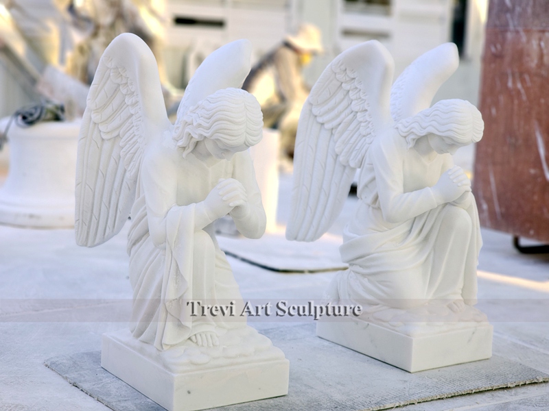 praying angel statues