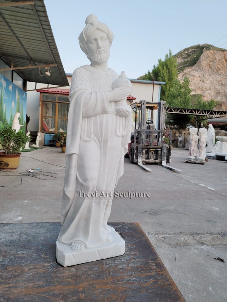 life size religious nativity scene saint statue