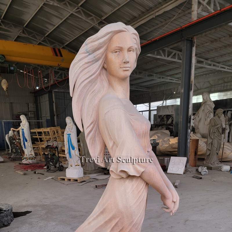 marble luo li rong sculpture
