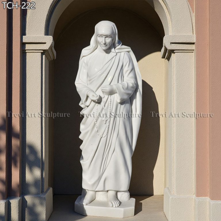 marble st. teresa of calcutta statue for church