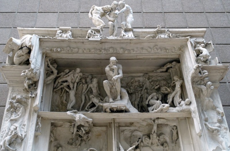 rodin's the gates of hel