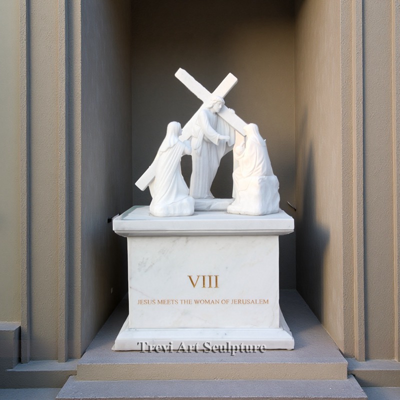 station viii jesus meets the women of jerusalem statue for sale