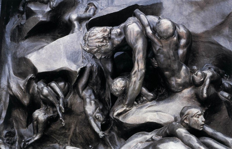 ugolino and his sons from the gates of hell