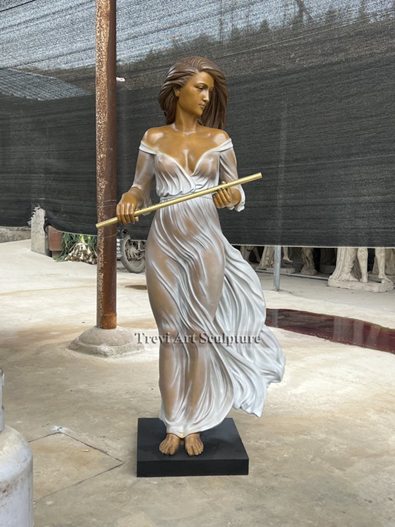 bronze luo li rong statue