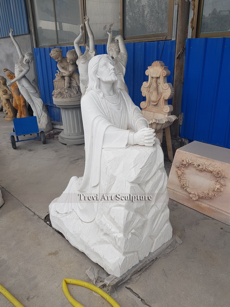 kneeling jesus statue for sale