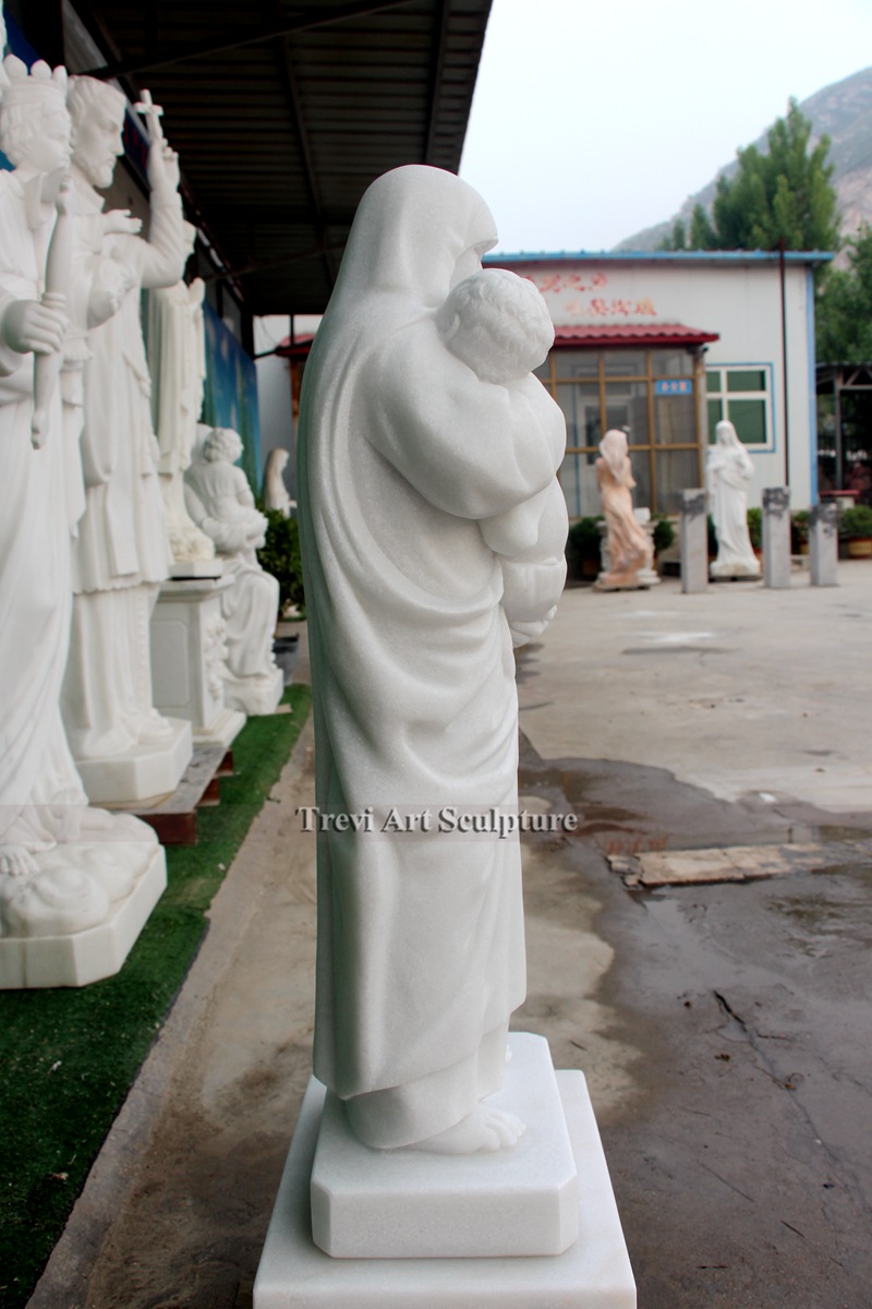life size st teresa of calcutta with children statue