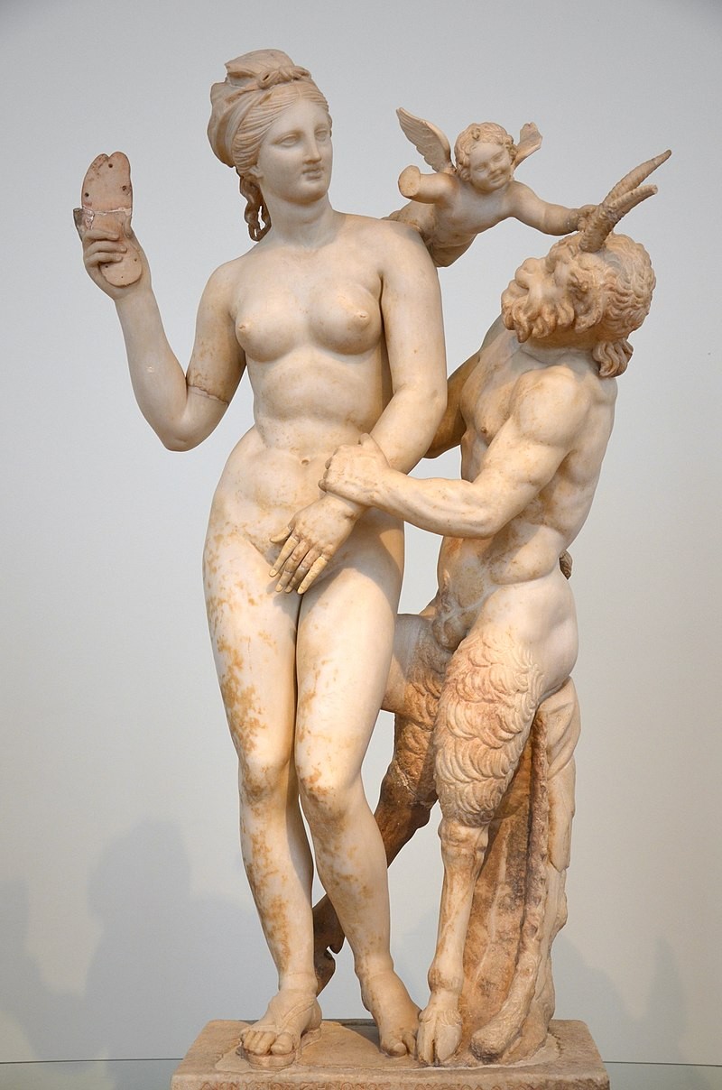aphrodite pan and eros