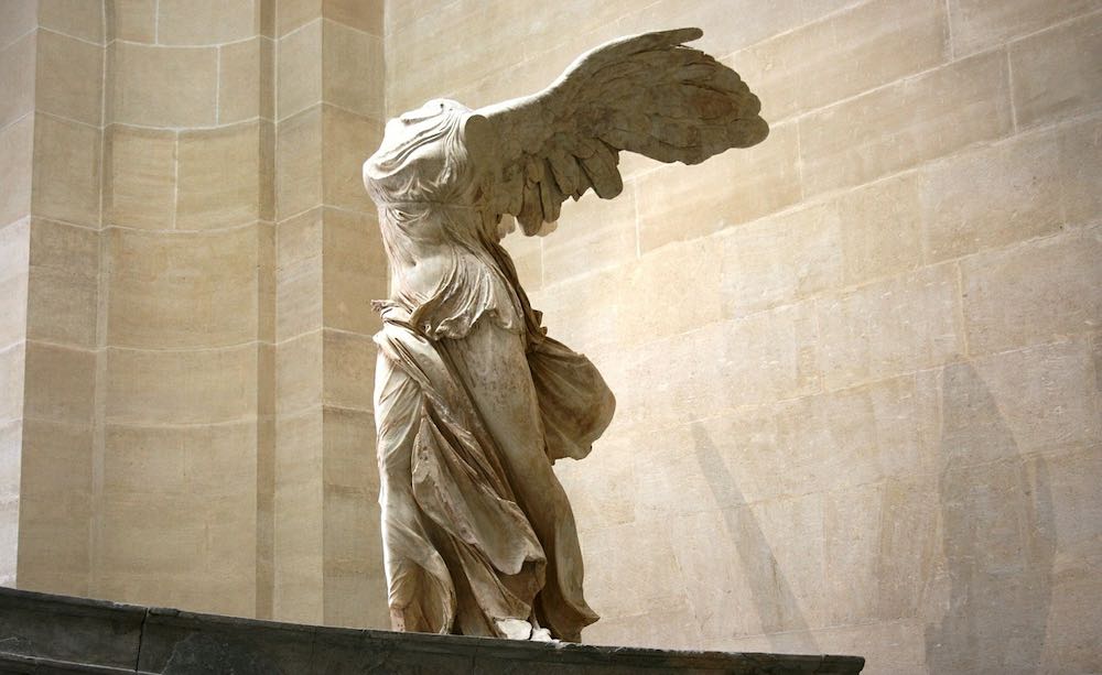 the winged victory of samothrace