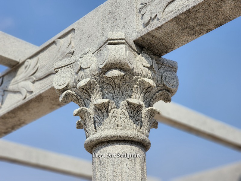 carved pergola