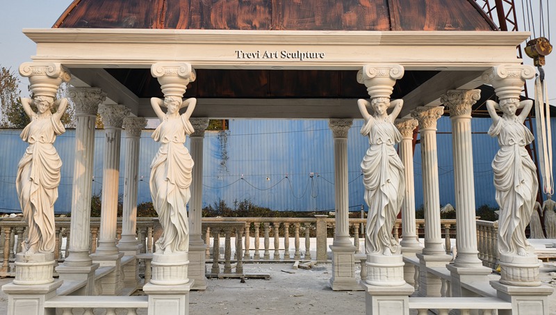 four female columns