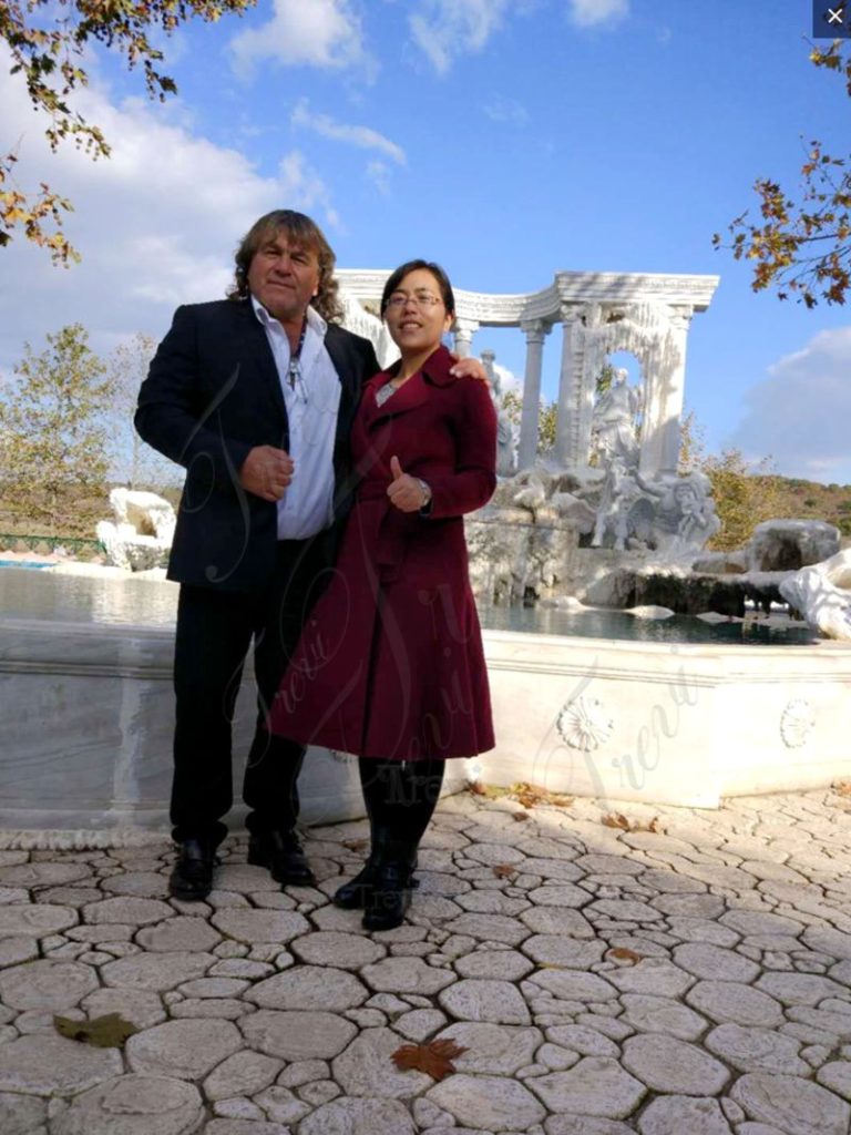marble trevi fountain replica for sale