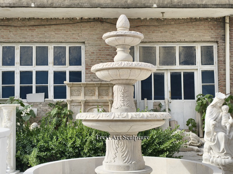 fountain driveway decoration